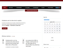 Tablet Screenshot of mercedespuertareal.com
